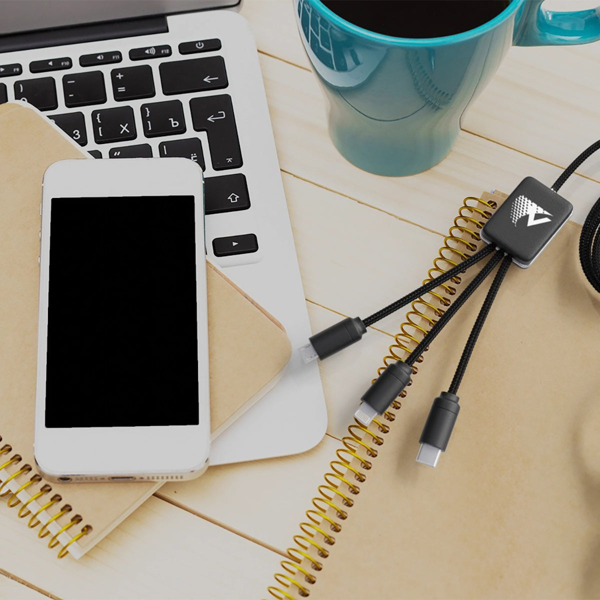 SCX Design C28 5-in-1 Extended Charging Cable