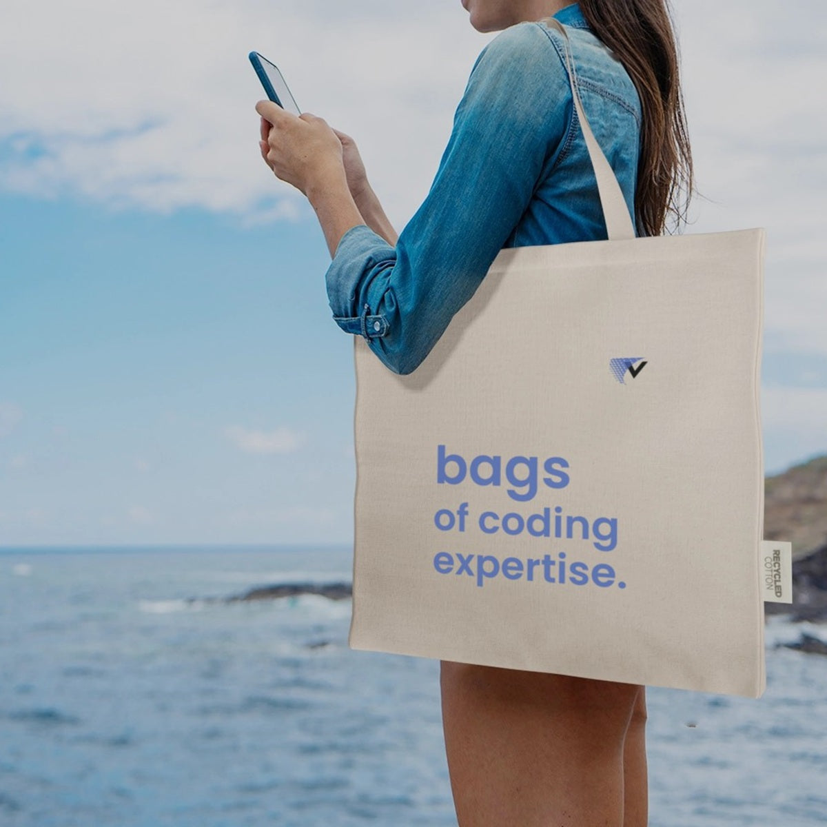 Recycled Cotton Totebag